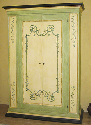 armadio decorato